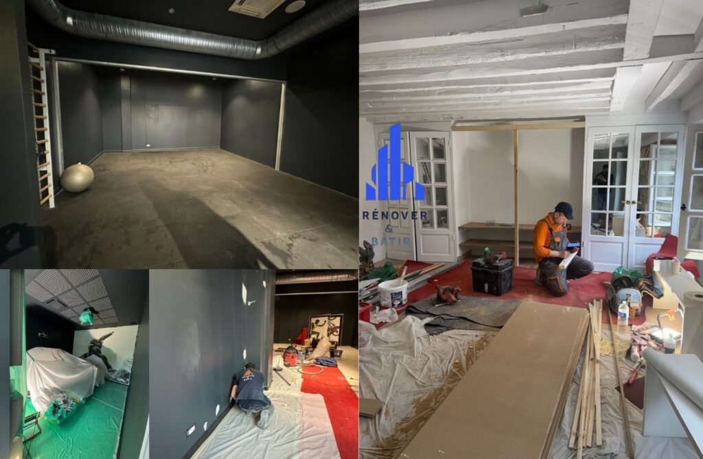 travaux de peinture